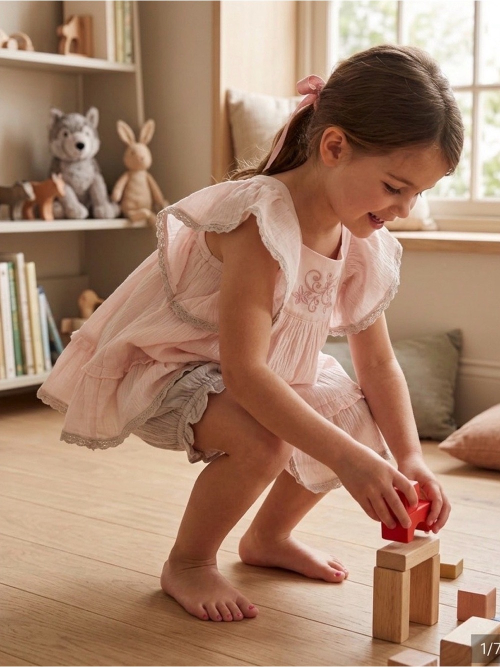 Well Dressed Wolf pink “Ana Dress” and shorts
